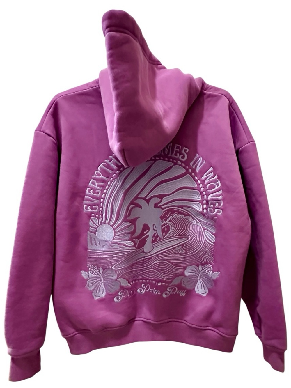 Everyday Surfer Graphic Hoodie - Pink